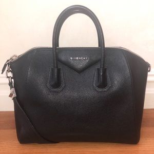 Antigona Medium Leather Satchel